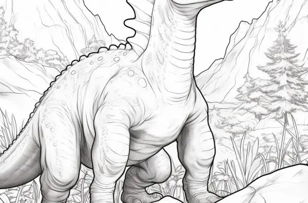 Printable Dinosaur Coloring Pages For kids and adults -cute dinosaur coloring pages-FREE Download Dinosaur Coloring Pages